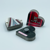 Upcycled Ben Ski Heart Magnet