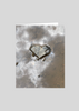 Rock Heart Greeting Card (Pack of 5)