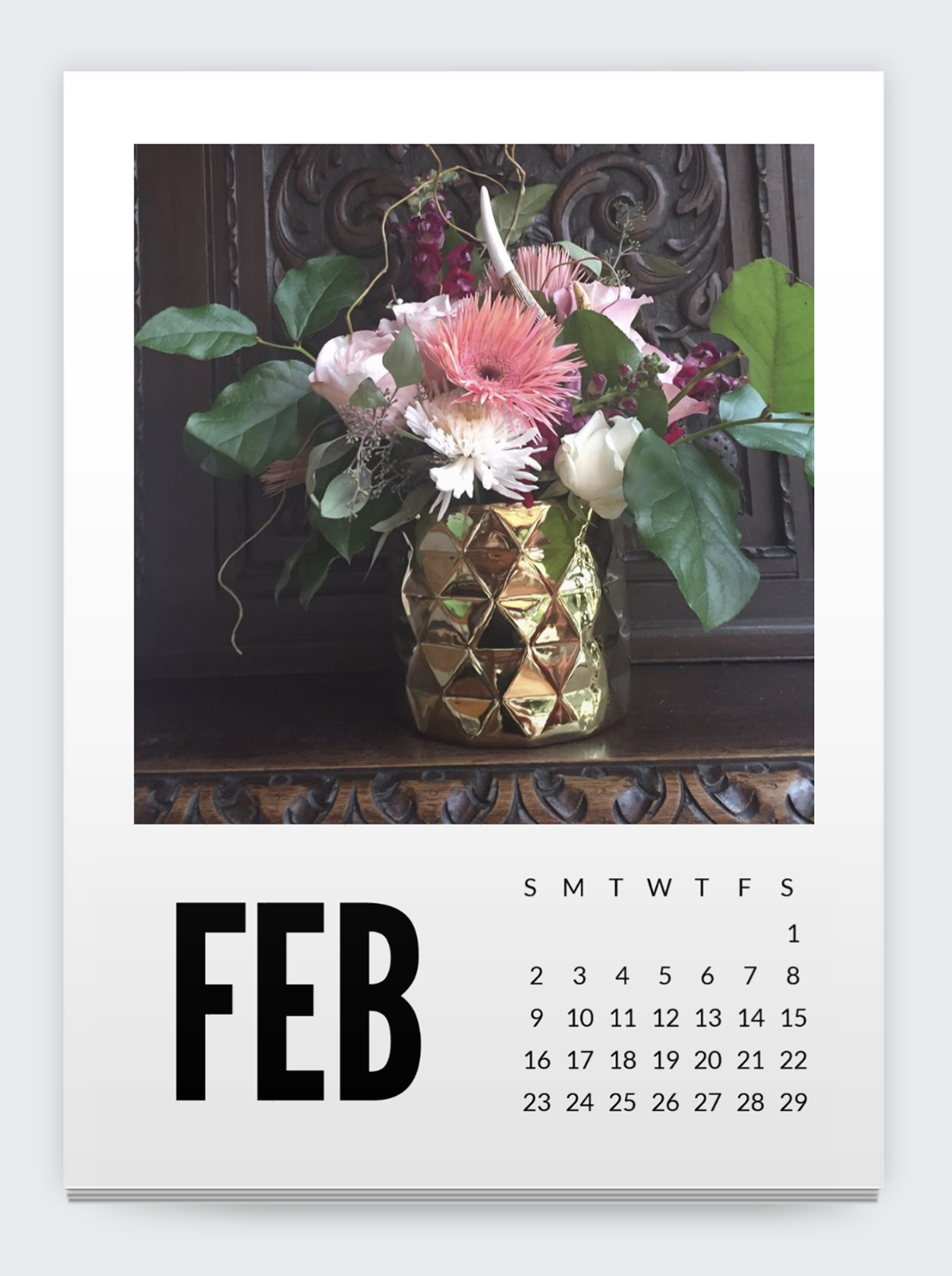Flower Calendar