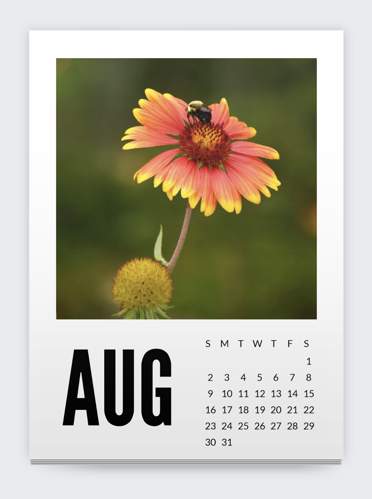 Flower Calendar