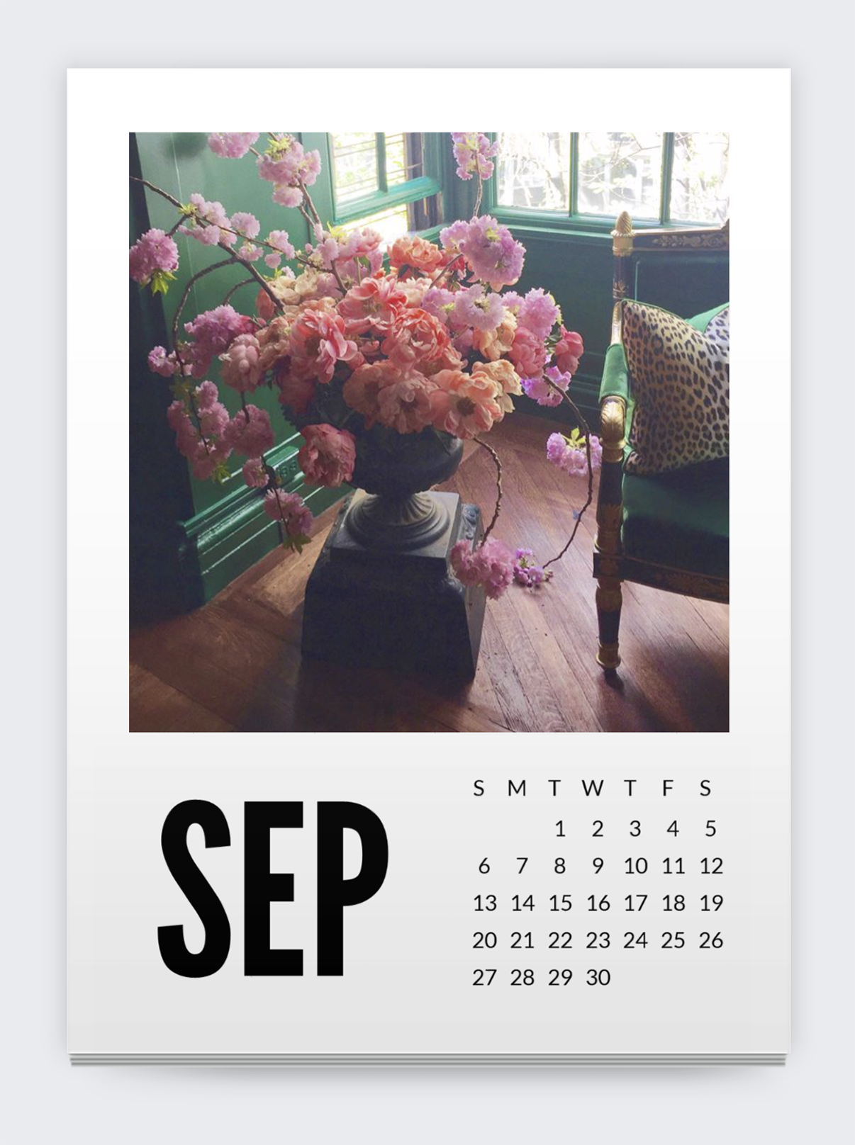 Flower Calendar