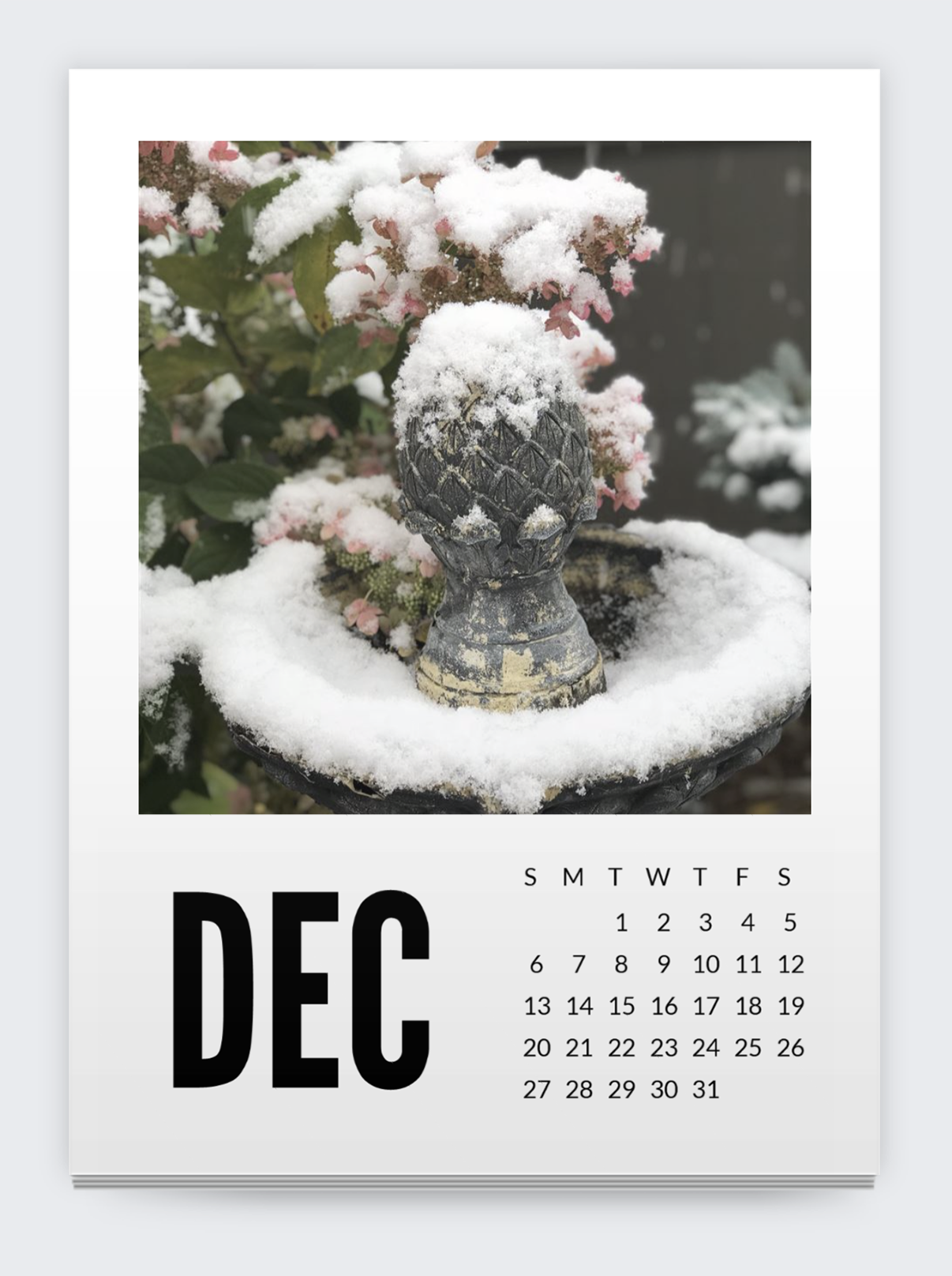 Flower Calendar