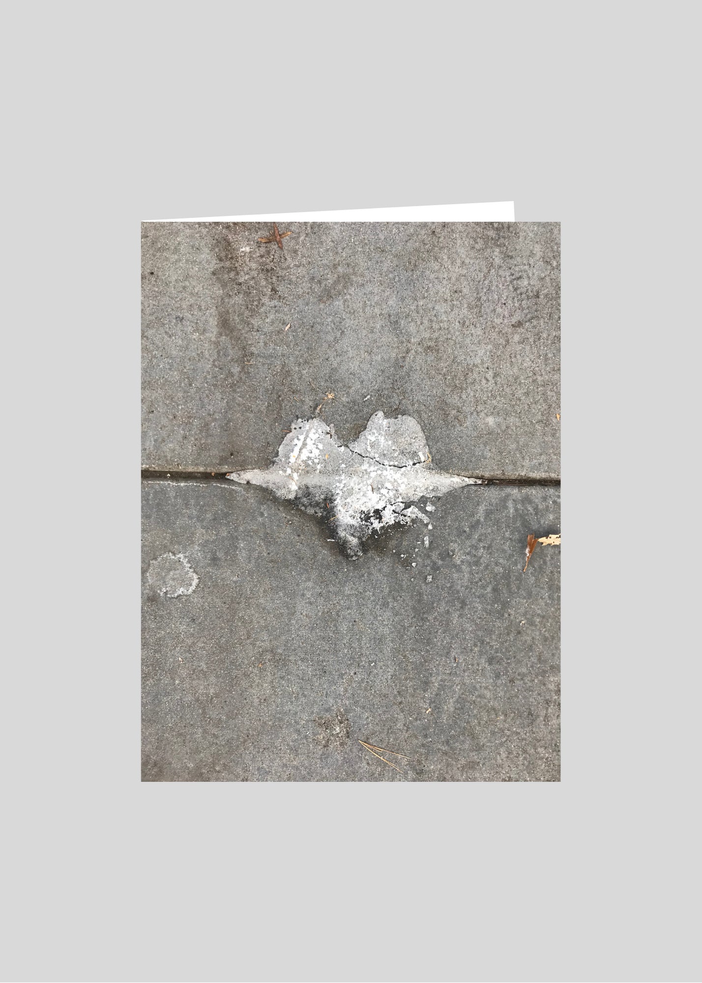 greeting card original photography heart urban