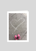 Chalk Heart Greeting Card