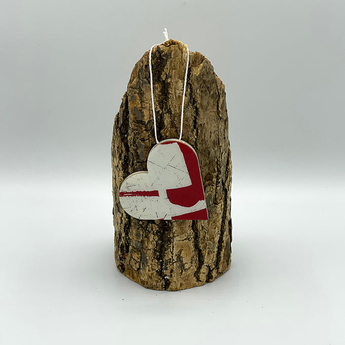 Upcycled Daniel Stringed Heart