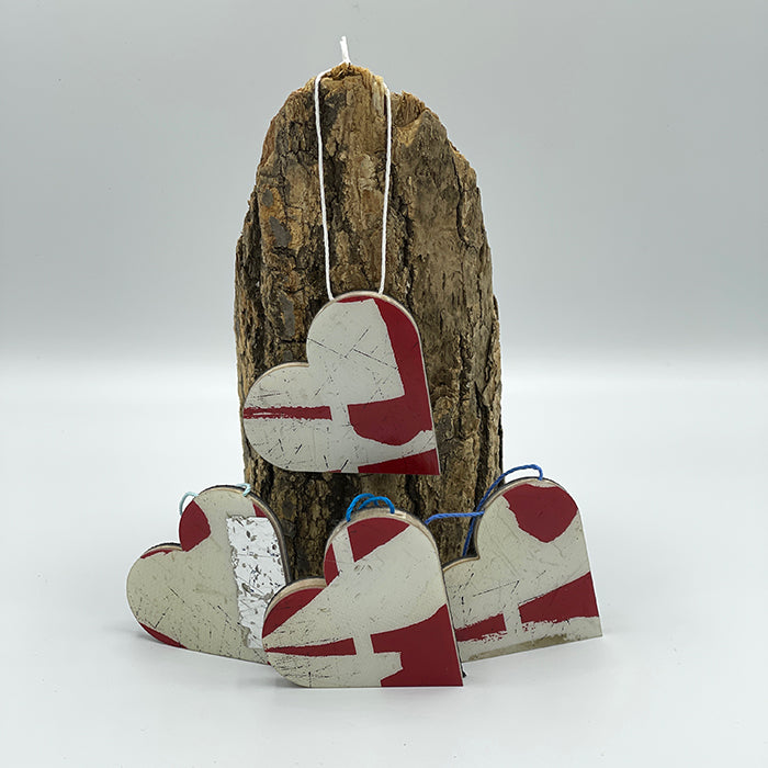 Upcycled Daniel Stringed Heart