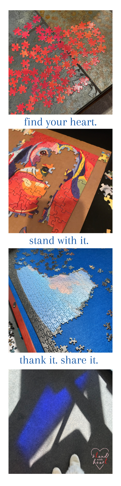 Puzzle Gratitude Bookmark